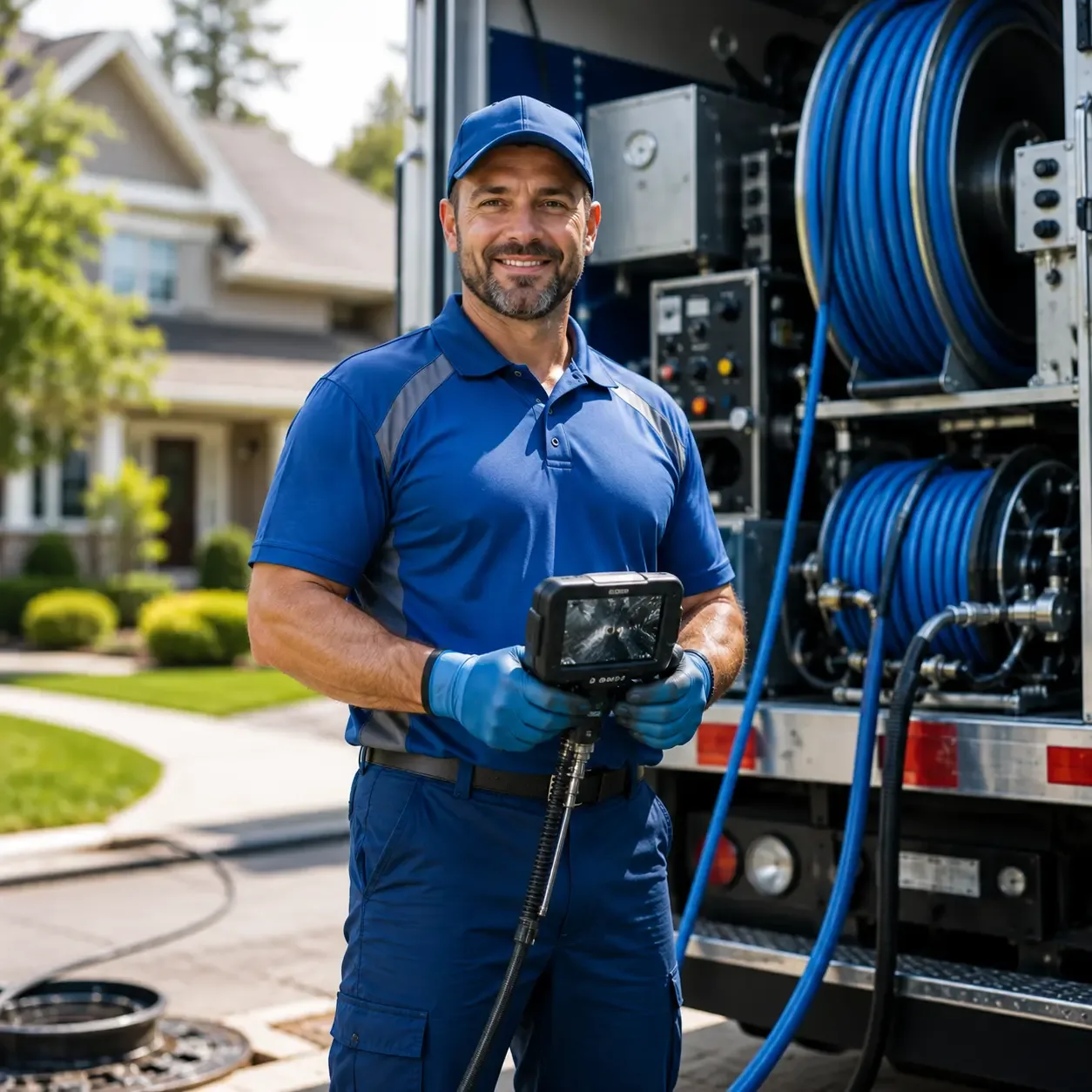 Local outdoor drain cleaning specialists in Oak Ridge, LA